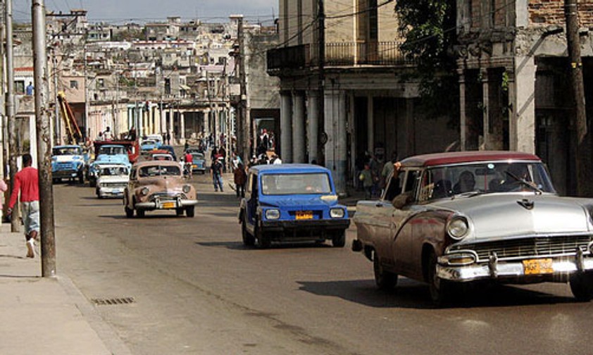 Strasse in Havanna: Kubas Regierung will Geld von Airlines