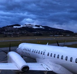 Saab 2000 von Skywork: Künftig auch in Graz zu sehen.