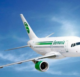 Airbus von Germania Flug: «Reges Interesse der Reiseveranstalter».