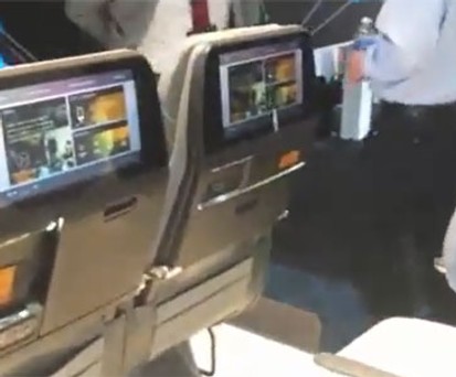 Superschlank und superleicht: Offenbar haben schon einige Airlines an den neuen Sitzen.