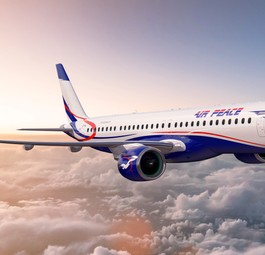 Die zweite Order stammt ebenfalls aus Nigeria: Air Peace hat Kaufrechte für drei Embraer E195-E2 in feste Aufträge umgewandelt. Damit umfasst die Order nun 13 Exemplare.