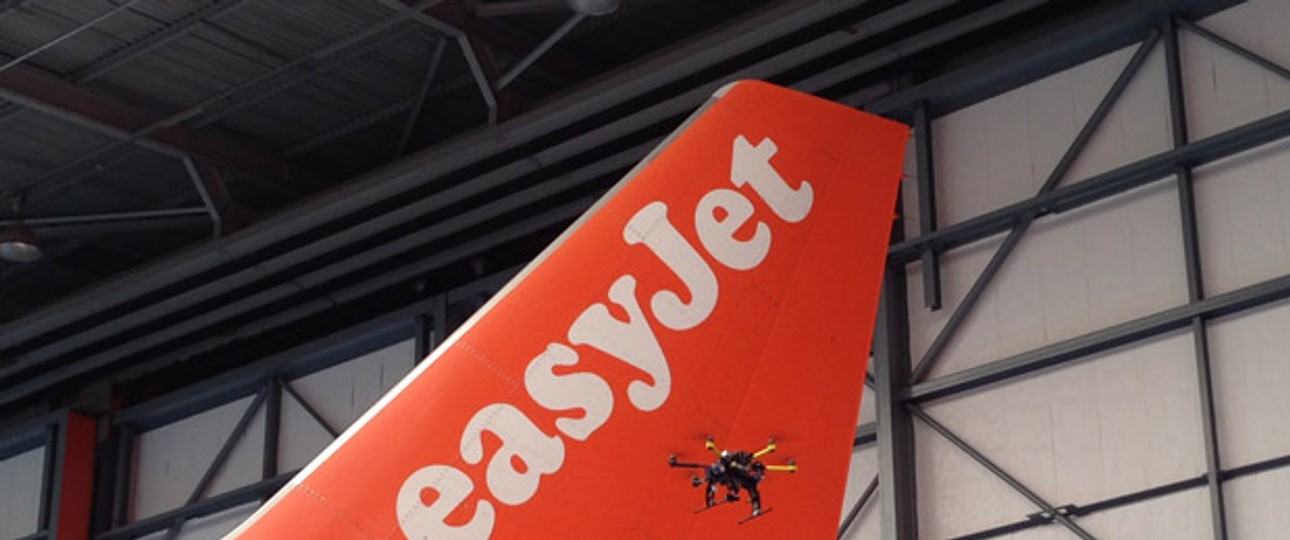 Drohne von Coptercraft: Die britische Firma entwickelt für Easyjet ein unbemanntes Wartungsflugzeug.