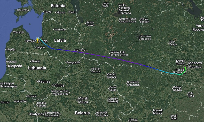 boeing c 17a globemaster III moskau flightradar