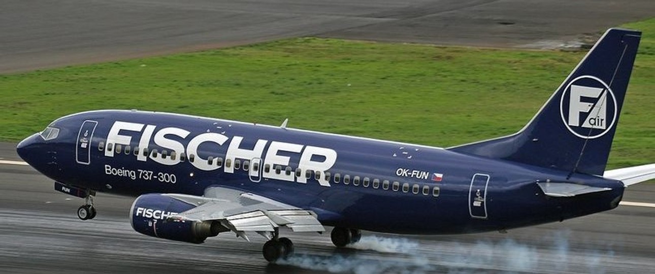 Boeing 737 der alten Fischer Air: In diesem Jahr sollte die Airline erneut abheben.