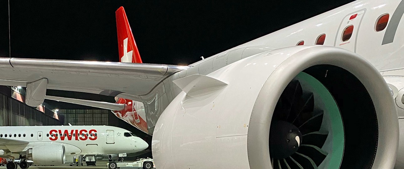 Embraer E190-E2 von Helvetic Airways: Wird weniger fliegen.