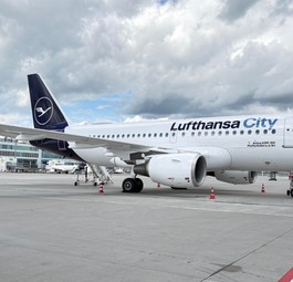 Airbus A319 D-AIBP: Jetzt für Lufthansa City Airlines im Einsatz. 