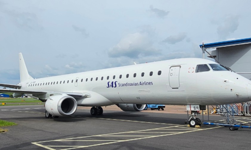 Eine Embraer E195 von SAS Link: Die Airline wird größer.