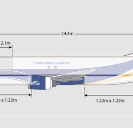Boeing 737-400 von Cargologic Germany: So sind die Flieger aufgebaut.