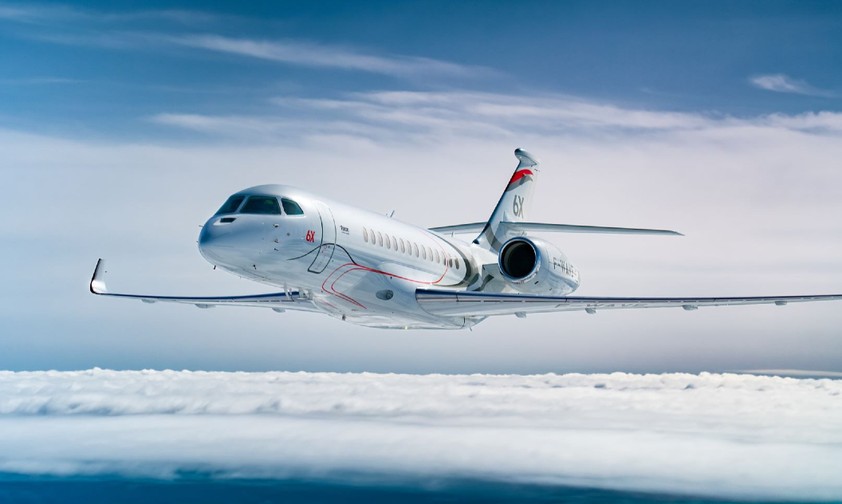 Dassault Falcon 6X: Gibt seine Ebace-Premiere.