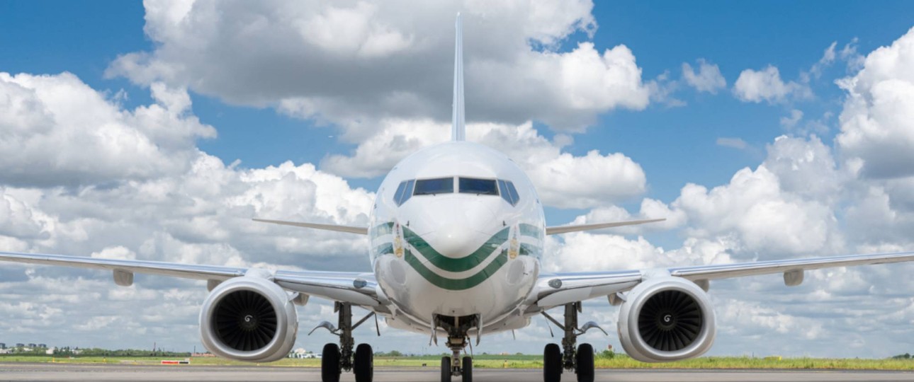 Die Boeing 737-700 BBJ als Präsidentenjet Nigerias: Steht zum Verkauf.