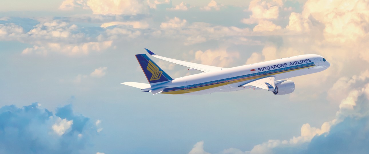 Airbus A350 von Singapore Airlines: Die Fluggesellschaft inspiziert die Triebwerke.