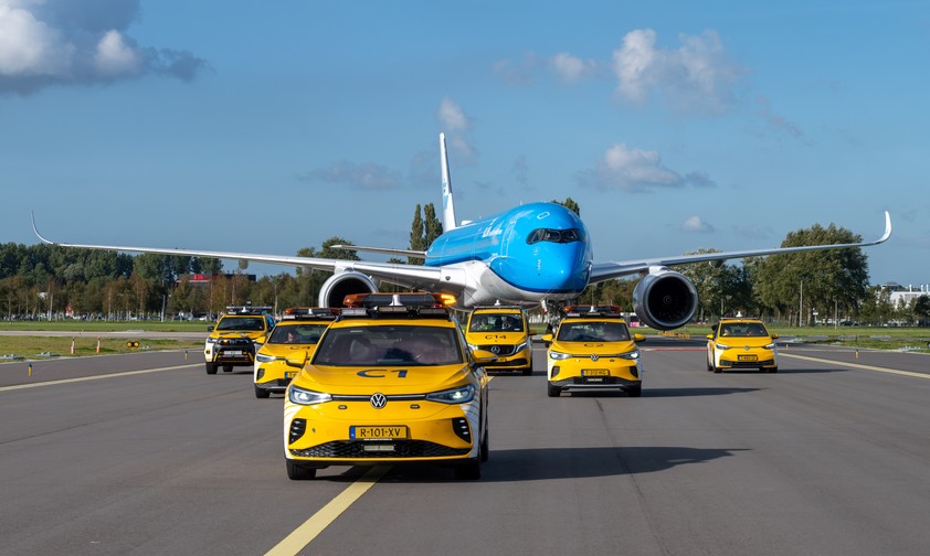 Ausgeliefert: Der erste Airbus A350 von KLM in Amsterdam.