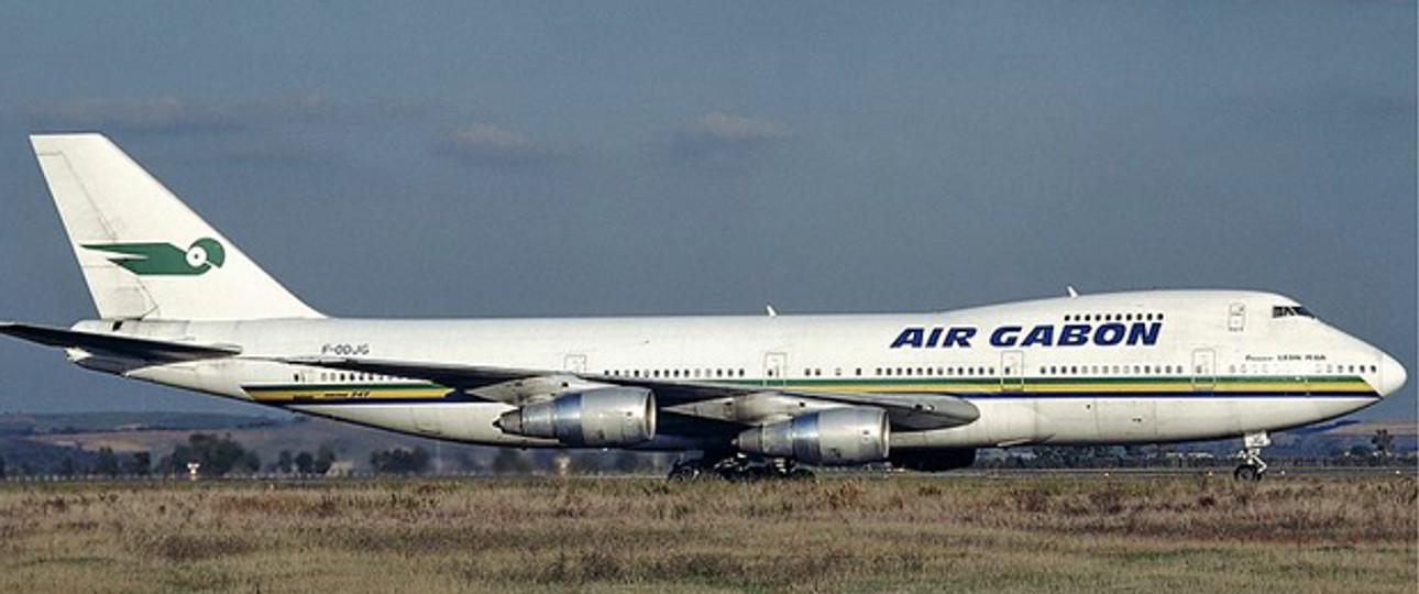 Flieger von Air Gabon: Die Airline ging pleite.