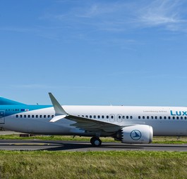 Die zweite Boeing 737 Max 8 von Luxair.