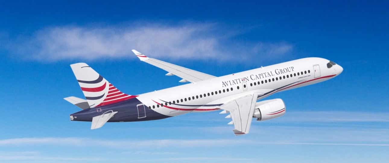 Airbus A220 in den Farben von Aviation Capital Group: Die Airline holt sich Flugzeug-Nachschub.