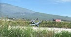 Die auf Pantelleria verunglückte Aermacchi MB-339: Die Frecce Tricolori hatte Glück im Unglück