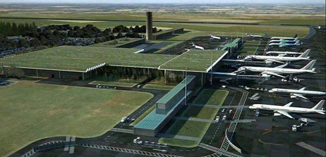 Der Flughafen hätte eine Kapazität von neun Millionen Passagieren jährlich aufgewiesen.