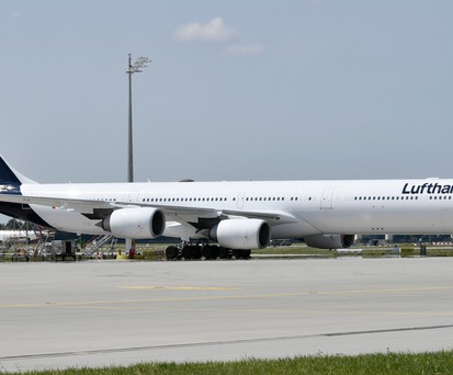 Airbus A340-600 (D-AIHI) von Lufthansa: Das Flugzeug wurde verkauft und wird jetzt verschrottet.