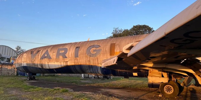 Die Boeing 727 von São José dos Campos.