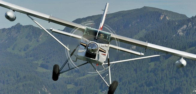 Der Schulterdecker wird weltweit eingesetzt. Er kann bis zu 232 Kilometer pro Stunde erreichen.