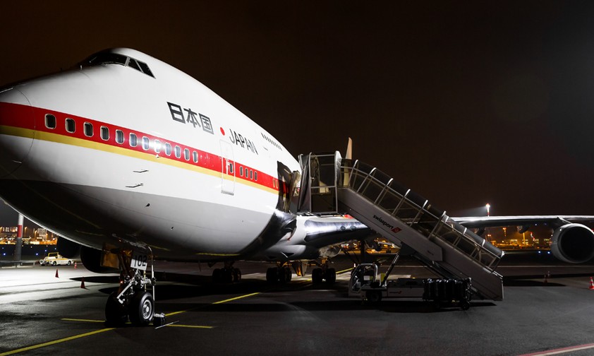 Eine der zwei Boeing 747-400 der japanischen Luftwaffe: Die Jumbos waren 27 Jahre lang die Regierungsflieger des Landes.