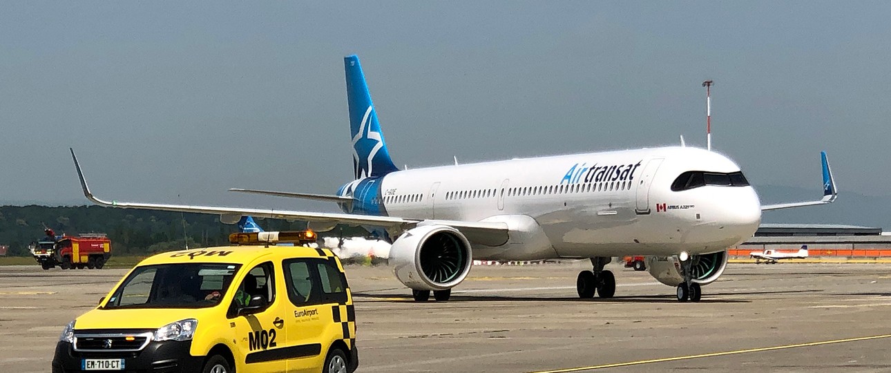 Airbus A321 LR von Air Transat: Berlin wird ein neues Sommerziel der Airline.