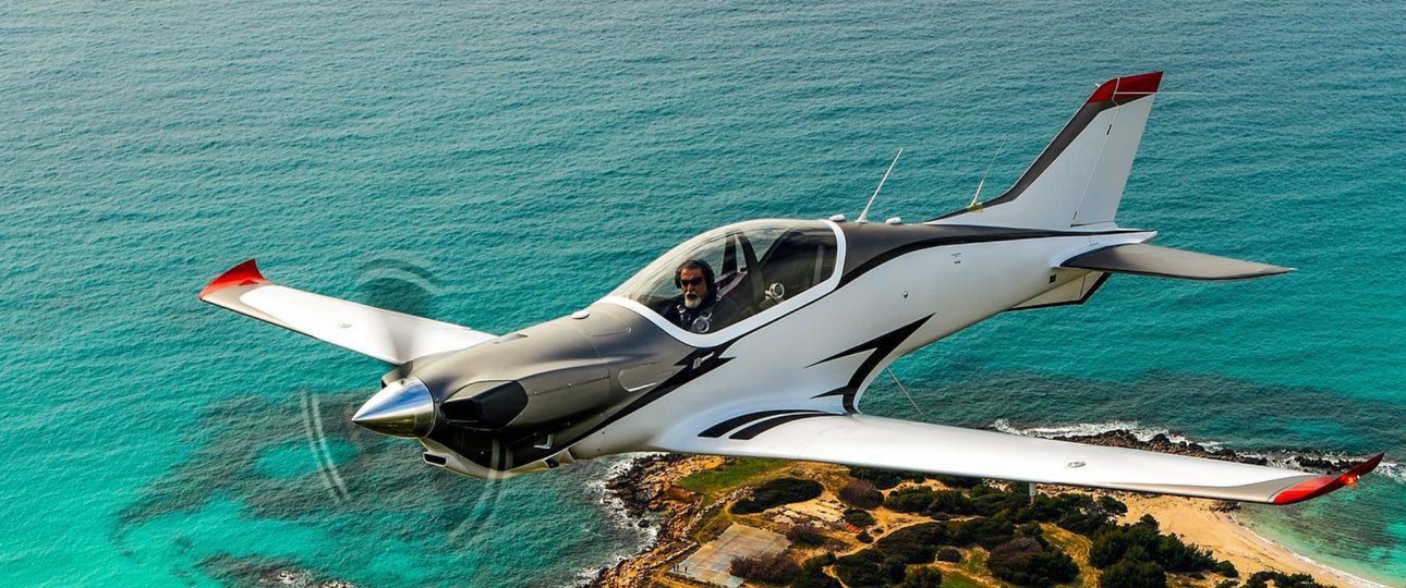 Ein Flugzeug von Blackshape Aircraft: Seit dem 20. März dürfen die Flugzeuge nicht mehr abheben.
