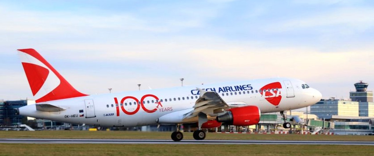 Jubiläums-A320 von Czech Airlines: Im Winter kommt das Aus für den eigenen Iata-Code.