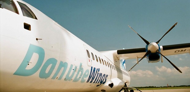 ATR 72-200 von Danube Wings: nur noch eine Maschine übrig.