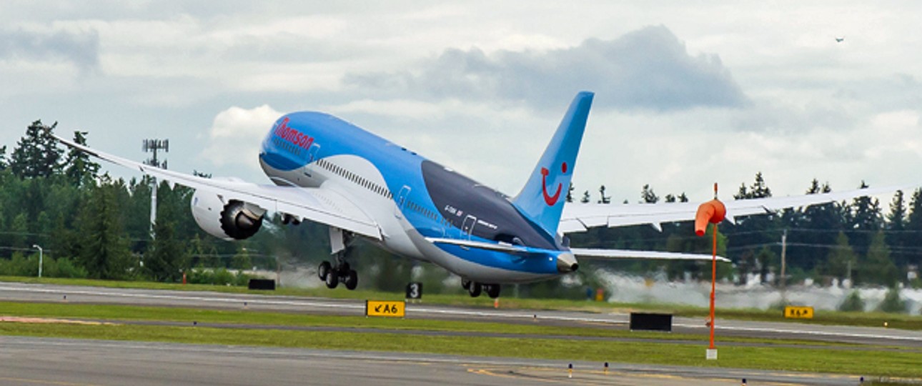 Boeing 787: Mit der Übernahme durch Tui wurde aus Britannia Thomsonfly und später Thomson Airways.