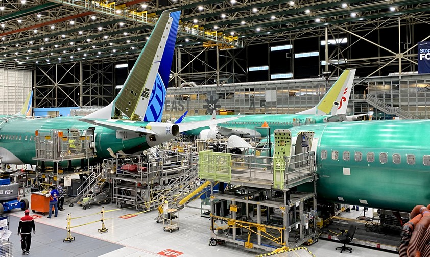 Boeing-737-Max-Produktion: Die Max 7 und die Max 10 sind noch nicht zertifiziert.