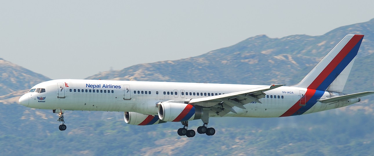 Boeing 757 von Nepal Airlines: Mehr als 31 Jahre alt.