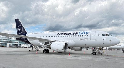 Airbus A319 D-AIBP: Jetzt für Lufthansa City Airlines im Einsatz. 