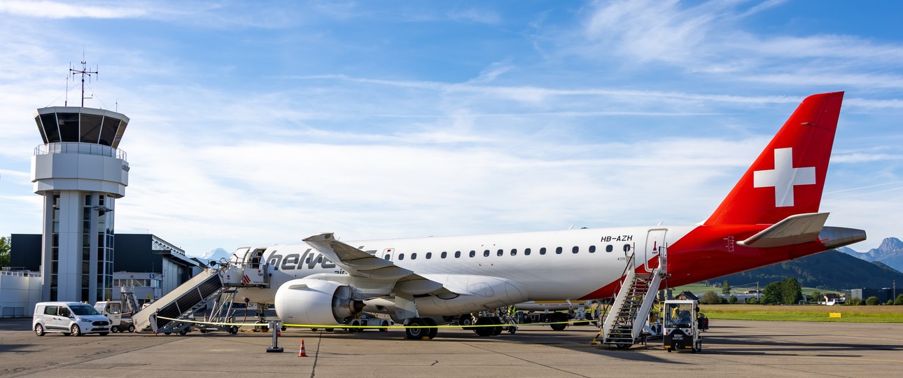 Schweizer Hauptstadtflughafen: Helvetic fliegt wieder ab Bern.