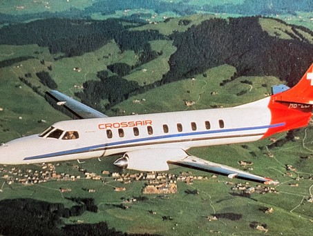 fairchild swearingen metro metroliner crossair