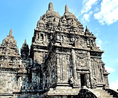 Candi Sewu beim Prambanan Java