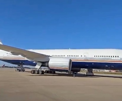 Boeing 777 von Privilege Style: gehört einer österreichischen Leasingfirma.