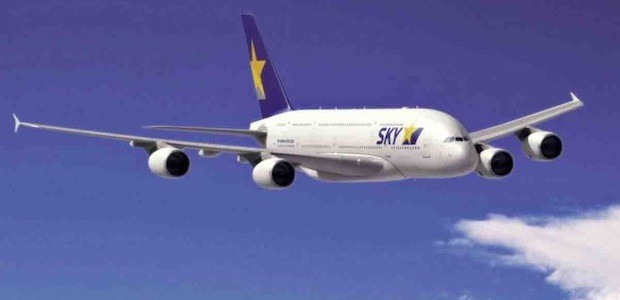 Skymark bestellte als erste japanische Airline den A380 von Airbus.