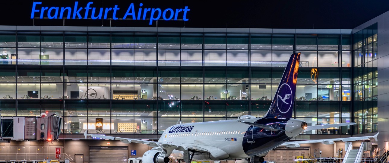 Lufthansa-Jet am Flughafen Frankfurt: Schwierige Woche.