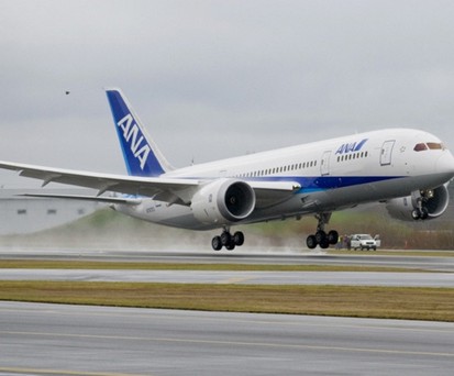 Boeing 787-9 von ANA: Ein Dreamliner musste umkehren. 