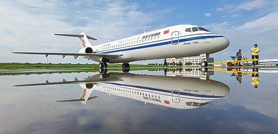 Wo Air China ihre ARJ21 einsetzen wird, ist bislang nicht bekannt.