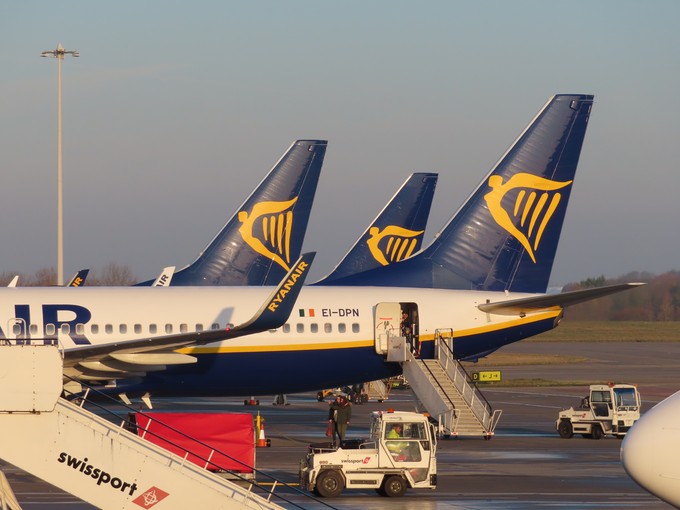 Ryanair: Teneriffa-Süd – Warschau-Modlin - 4086 km