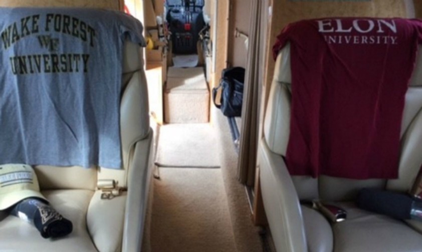 Uni-Tour im Privatjet: Zehn Flugstunden sind ab 57.000 Dollar zu haben.