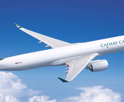 Airbus A350 F in den Farben von Cathay: Die Airline hat eine feste Order aufgegeben.