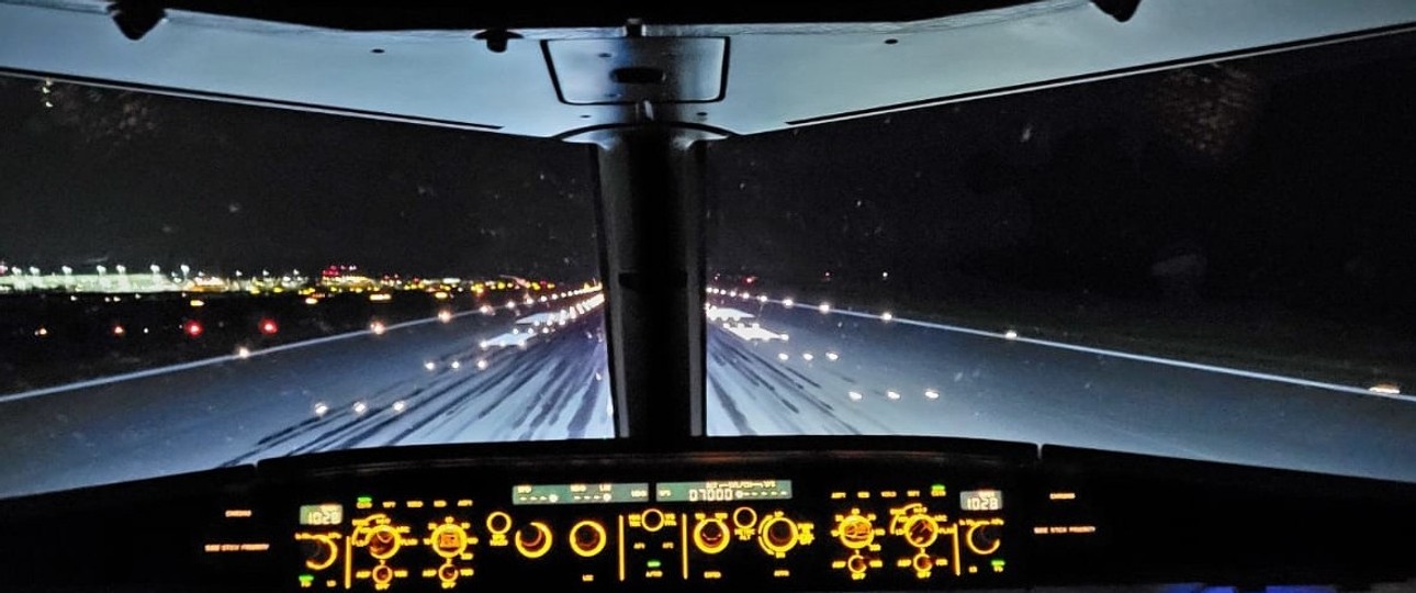 Blick aus dem Cockpit: Das Herz des Flugzeuges soll besser geschützt werden.