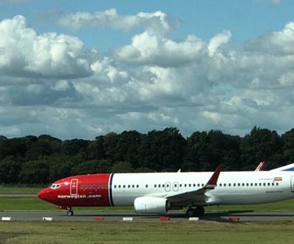 Boeing 737-800 von Norwegian: In Argentinien startet die Fluglinie mit diesem Modell, will aber danach auch Dreamliner einsetzen.