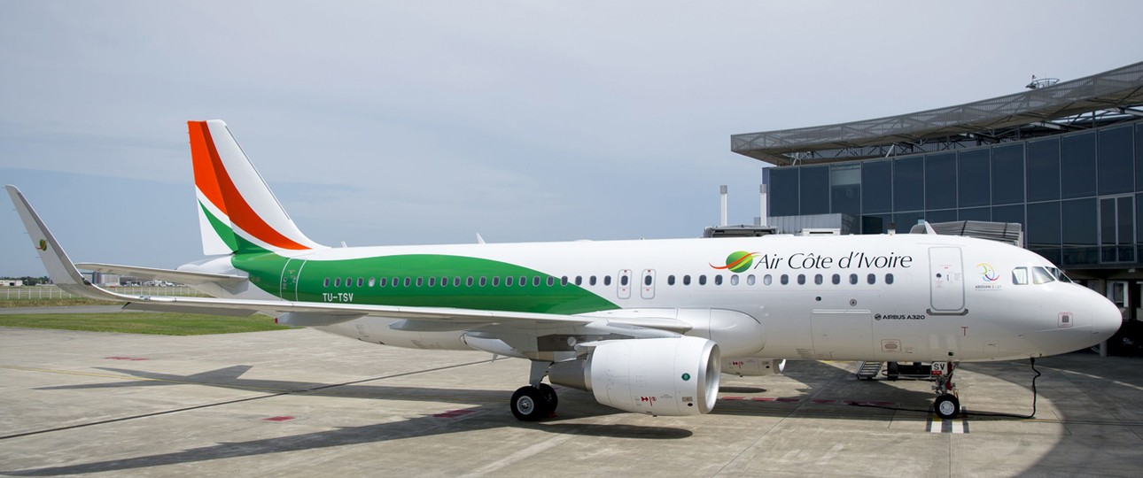 A320 von Air Cote d'Ivoire: Noch jung im Vergleich zu den A319 der Fluglinie.