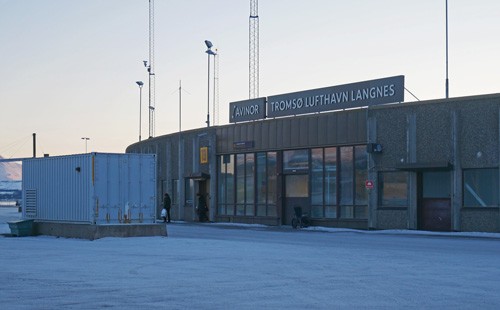 Das alte Terminal aus den 1960er Jahren.