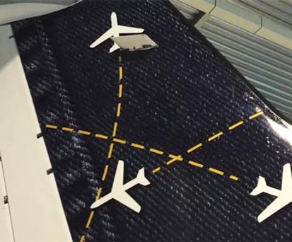 Heckflosse von Denim Air: Nicht nur die Bemalung wird neu.