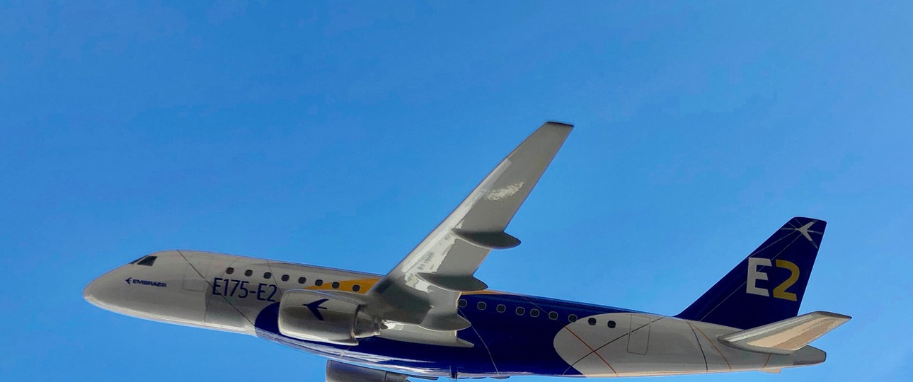 Embraer E175-E2: bisher kein Verkaufserfolg.